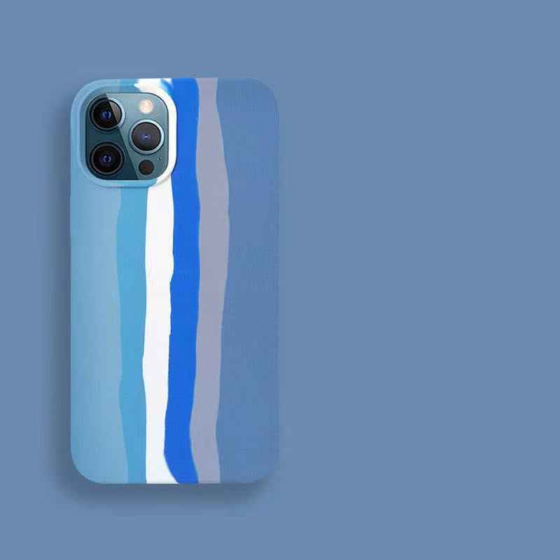 Rainbow Liquid Shell Phone Case for Apple IPhone