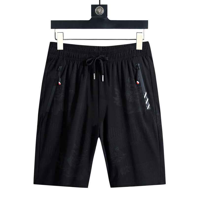 Thin Fitness Running Beach Five-Point Pants