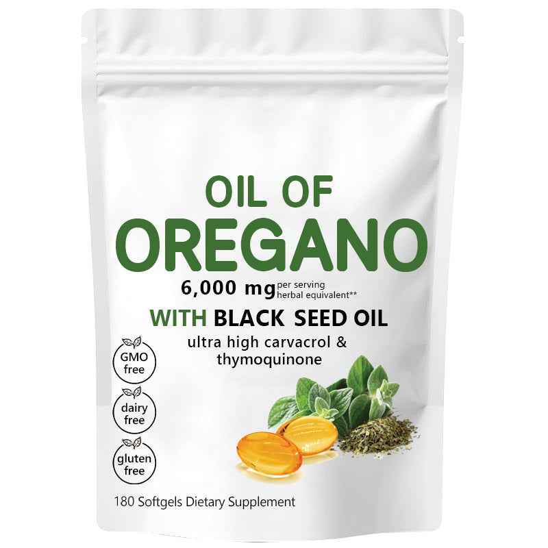 Oil of Oregano with Black Seed Oil