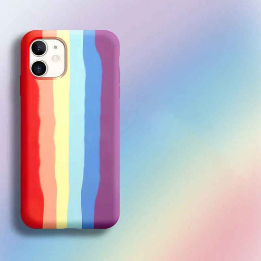 Rainbow Liquid Shell Phone Case for Apple IPhone