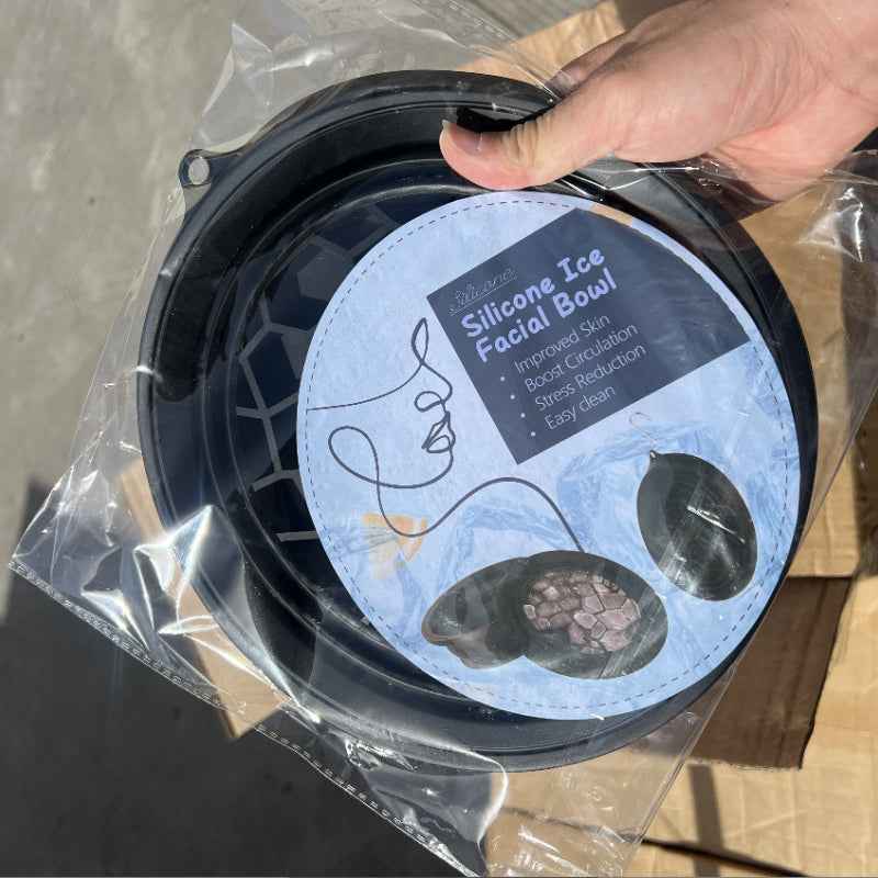 Collapsible Silicone Ice Basin